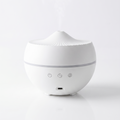 White diffuser on a light gray background