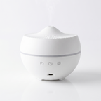 White diffuser on a light gray background