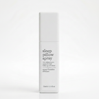 Sleep pillow spray bottle on a white background